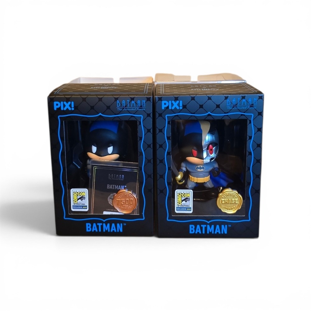 Batman The Animated Series PIX! SDCC 2023 Exclusive & Chase Vinyl Figure Set